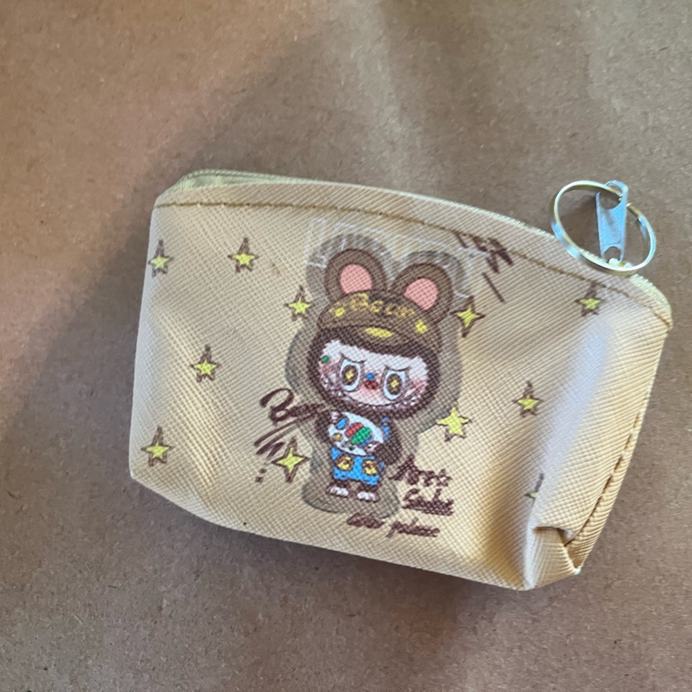 Cartoon Style Zipper Coin Purse